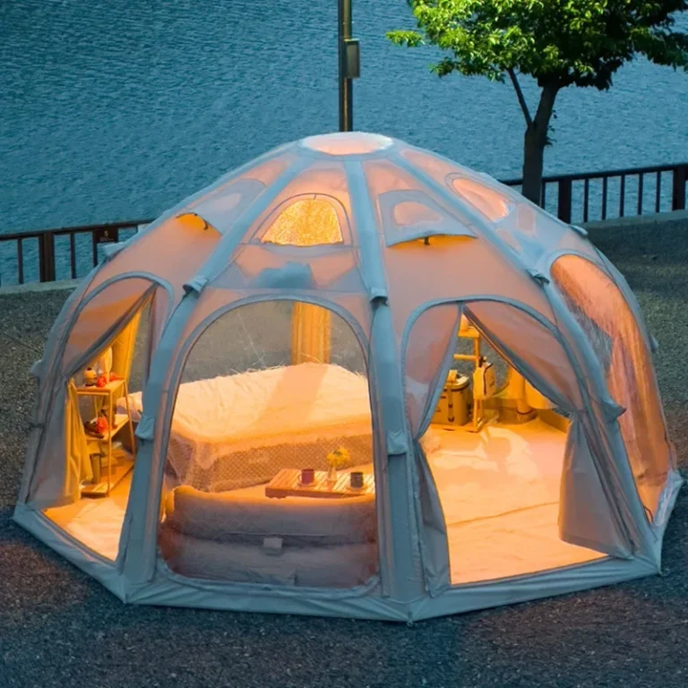 Cort gonflabil super premium pentru glamping,19mp